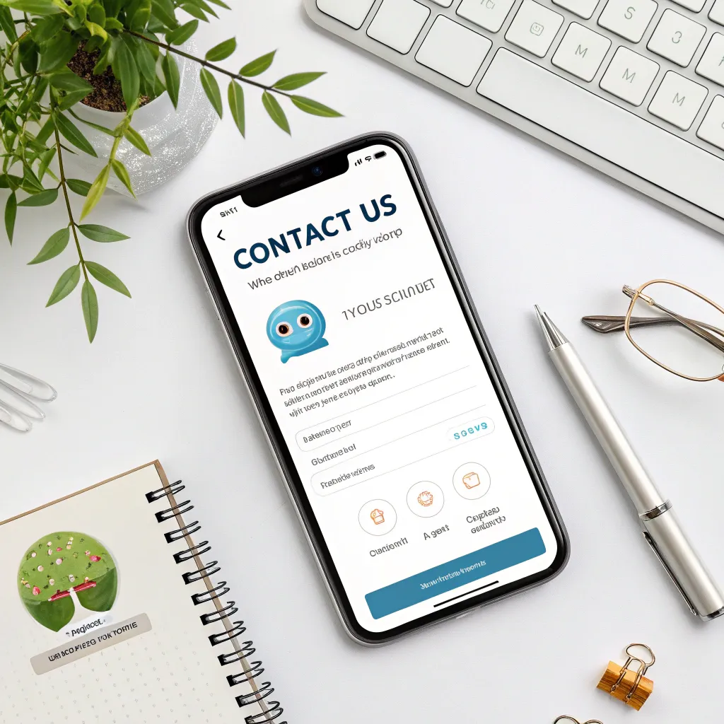 Contact us illustration